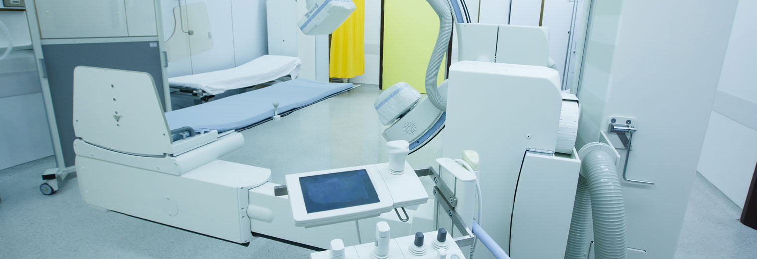 Hospital Room With Modern X-Ray Machine